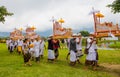 Balinese Hindu procession