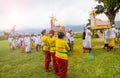 Balinese Hindu procession