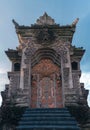 Balinese hindu temple entrance gate Royalty Free Stock Photo