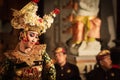 Dancer Performing Balinese Legong Dance Ceremony in Ubud, Bali, Indonesia