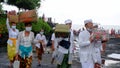 Balinese Hindus return to prayer