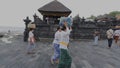 Balinese Hindus return to prayer