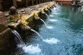 Balinese holy springs in Tirta Empul temple