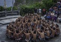 Balinese Kecak dance at Uluwatu temple, Bali Royalty Free Stock Photo