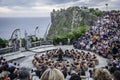 Balinese Kecak dance at Uluwatu temple, Bali Royalty Free Stock Photo