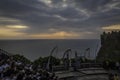 Balinese Kecak dance at Uluwatu temple, Bali Royalty Free Stock Photo