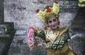 Beautiful balinese legong dancer