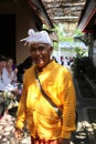 A Balinese man on Potong Gigi ceremony - Cutting Teeth - Cutting Teeth, Bali Island, Indonesia Royalty Free Stock Photo