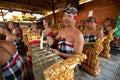 Balinese musicians Royalty Free Stock Photo