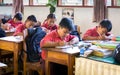 Balinese pripary school pupils