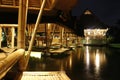 Balinese Restaurant near the ricefields Royalty Free Stock Photo