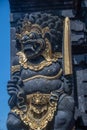 Balinese stone sculpture in the \