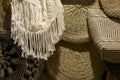 Balinese straw woven bags