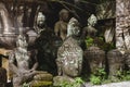 Balinese traditional sculptures - Buddhas Royalty Free Stock Photo
