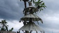 The Balinese umbrella usually used in temples or used for decoration