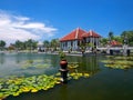 Balinese water palace Royalty Free Stock Photo
