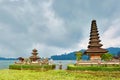 Balinese water palace on Bratan lake