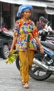 BALINESE WOMAN, INDONESIA Royalty Free Stock Photo