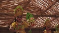 Balinese Women Performing Tari Metangi Dance