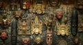 Balinese Wooden Masks
