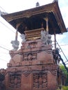 Balinese building bale kul-kul Royalty Free Stock Photo