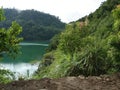 Balinsasayao Twin Lakes Natural Park in Negros Oriental Philippines Photo