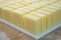 Bulk Batch Handmade Soap Bars Royalty Free Stock Photo