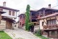 Balkan architecture in Bulgaria Royalty Free Stock Photo