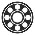 Ball bearing vector icon Royalty Free Stock Photo
