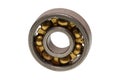 Ball bearing on a white background Royalty Free Stock Photo