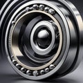 ball bearings, ai-generatet