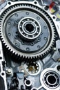 Ball bearings in a car gearbox Royalty Free Stock Photo