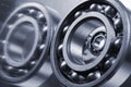 Ball-bearings still-life Royalty Free Stock Photo