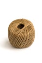 Ball of Brown Twine, Isolated Royalty Free Stock Photo