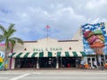 Ball and chain restaurant at Calle Ocho, Little Havana, Miami, Florida, USA