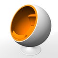 Ball chair Royalty Free Stock Photo