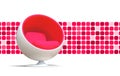 Ball chair Royalty Free Stock Photo