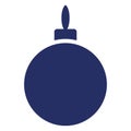 Ball, christmas, decoration Isolated Vector icon which can easily modify or edit