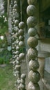 Ball craft made from & x22;nyamplung& x22; tree