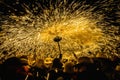 Ball de Diables on Correfoc in Cervera