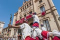 Ball de Moixiganga at Festa Major in Sitges, Spain