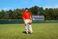 Ball Field Warmup Royalty Free Stock Photo