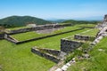 Ball game field. Xochicalco Royalty Free Stock Photo