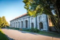 Ball game hall in royal garden of Prague castle called Micovna - Prague, Czech republic. Royalty Free Stock Photo