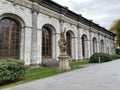 Ball Game Hall in Royal garden, Prague, Czech Republic Royalty Free Stock Photo