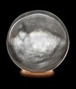 Ball glass isolated