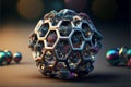 A ball of hexagons with wonderful things inside.