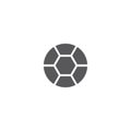 Ball icon vector