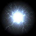 Electric ball lightning