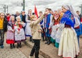 Ball of Nationalities festival participants Polish folk dance ensemble GAIK.